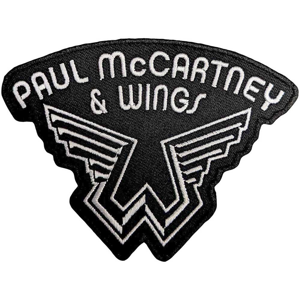 Paul McCartney - Wings Logo Patch - Zwart